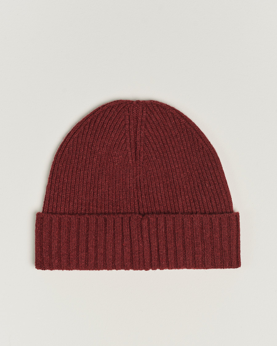 Herren | GANT Wool Lined Beanie Plumped Red | GANT | Wool Lined Beanie Plumped Red