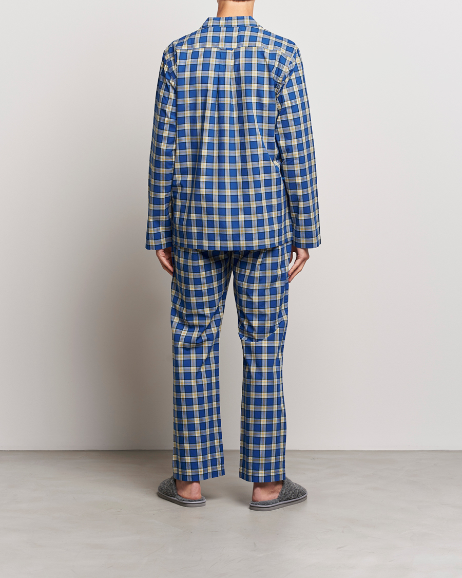 Herren | Schlafanzüge & Bademäntel | GANT | Checked Pyjama Set College Blue