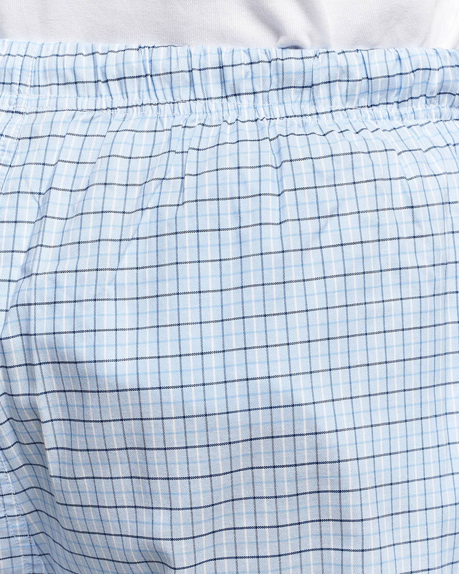 Herren | Schlafanzüge & Bademäntel | Gant | Checked Pyjama Set Capri Blue
