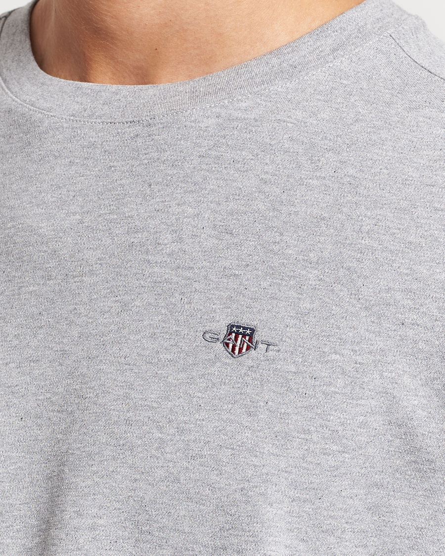 Herren | Schlafanzüge & Bademäntel | GANT | Premium Loungewear Set Grey Melange