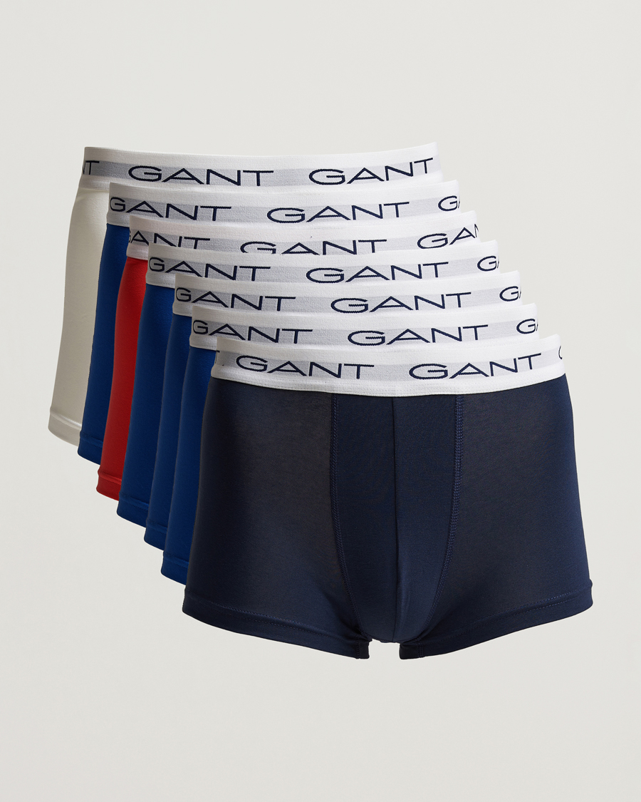 Herren | Unterwäsche | Gant | 7-Pack Trunk Multi