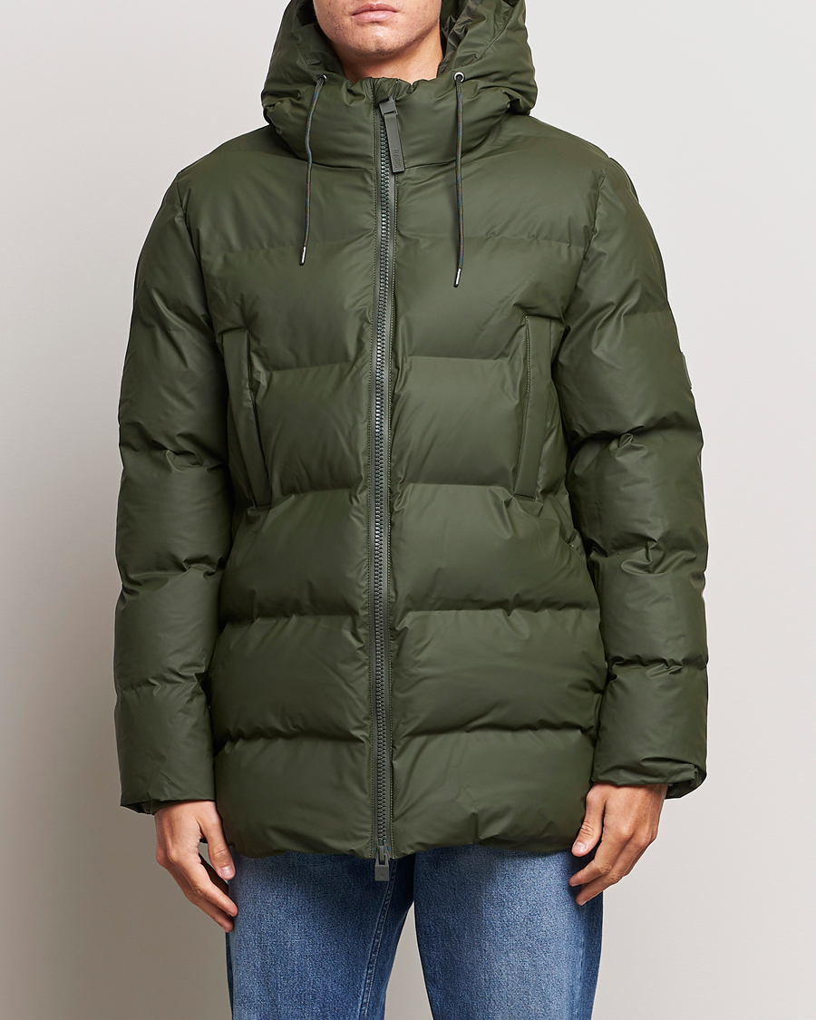 Herren | Jacken | RAINS | Alta Puffer Parka Green