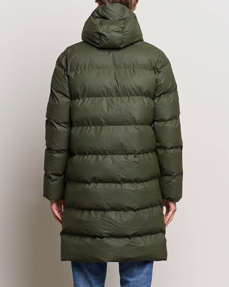 Herren | Jacken | RAINS | Alta Long Puffer Jacket Green