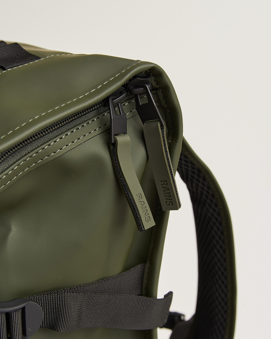 Herren | RAINS Trail Mountineer Backpack Green | RAINS | Trail Mountineer Backpack Green