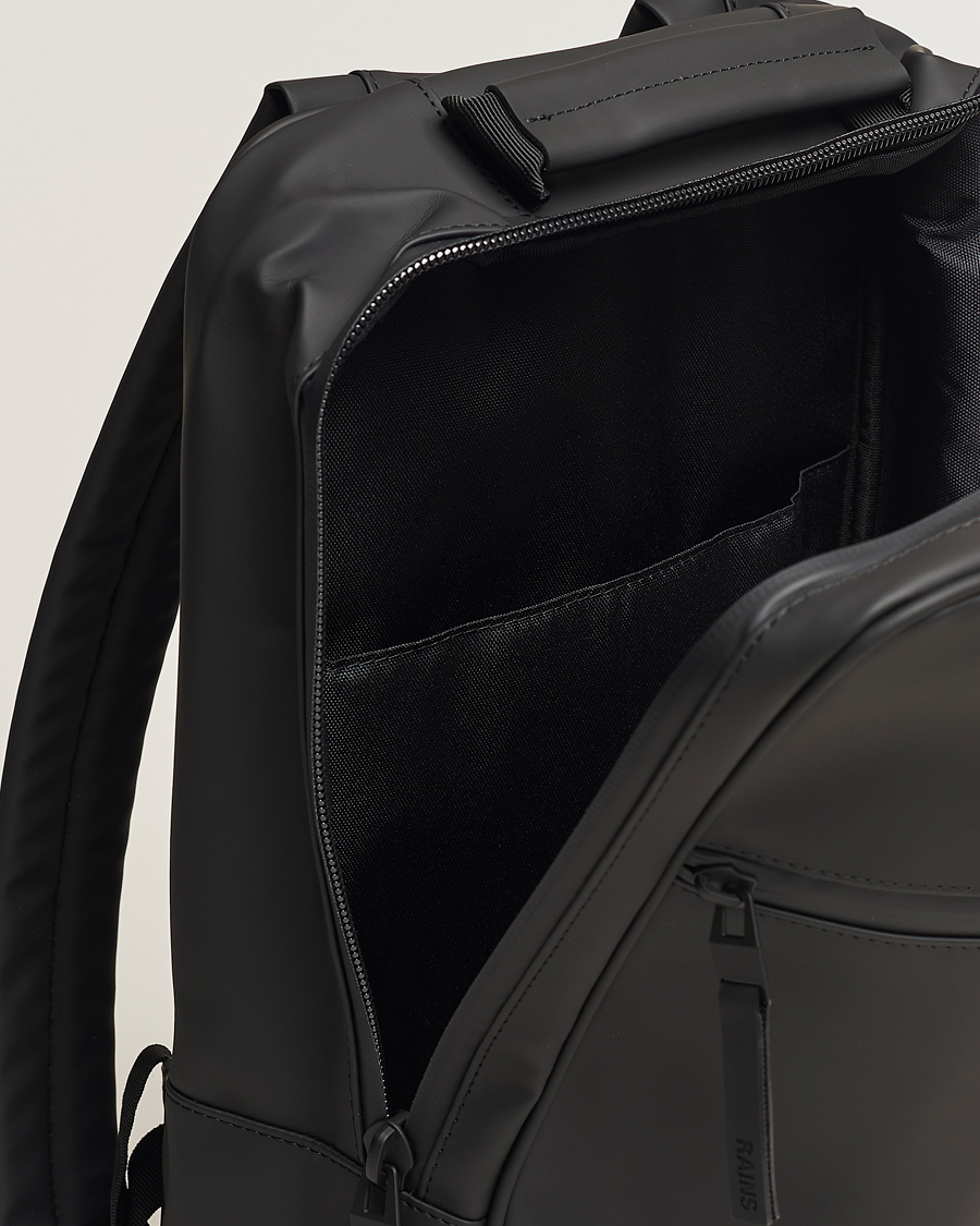 Herren | RAINS Book Backpack Black | RAINS | Book Backpack Black