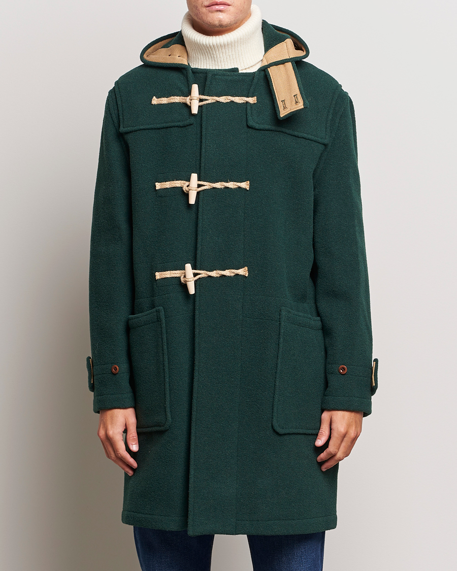 Herren | Jacken | Gloverall | 575 Monty Original Duffle Coat Pine Green