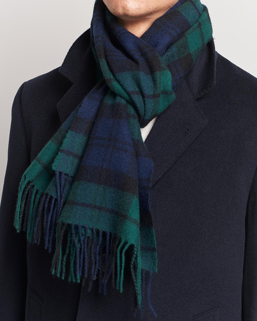 Herren | Gloverall Lambswool Scarf Blackwatch | Gloverall | Lambswool Scarf Blackwatch