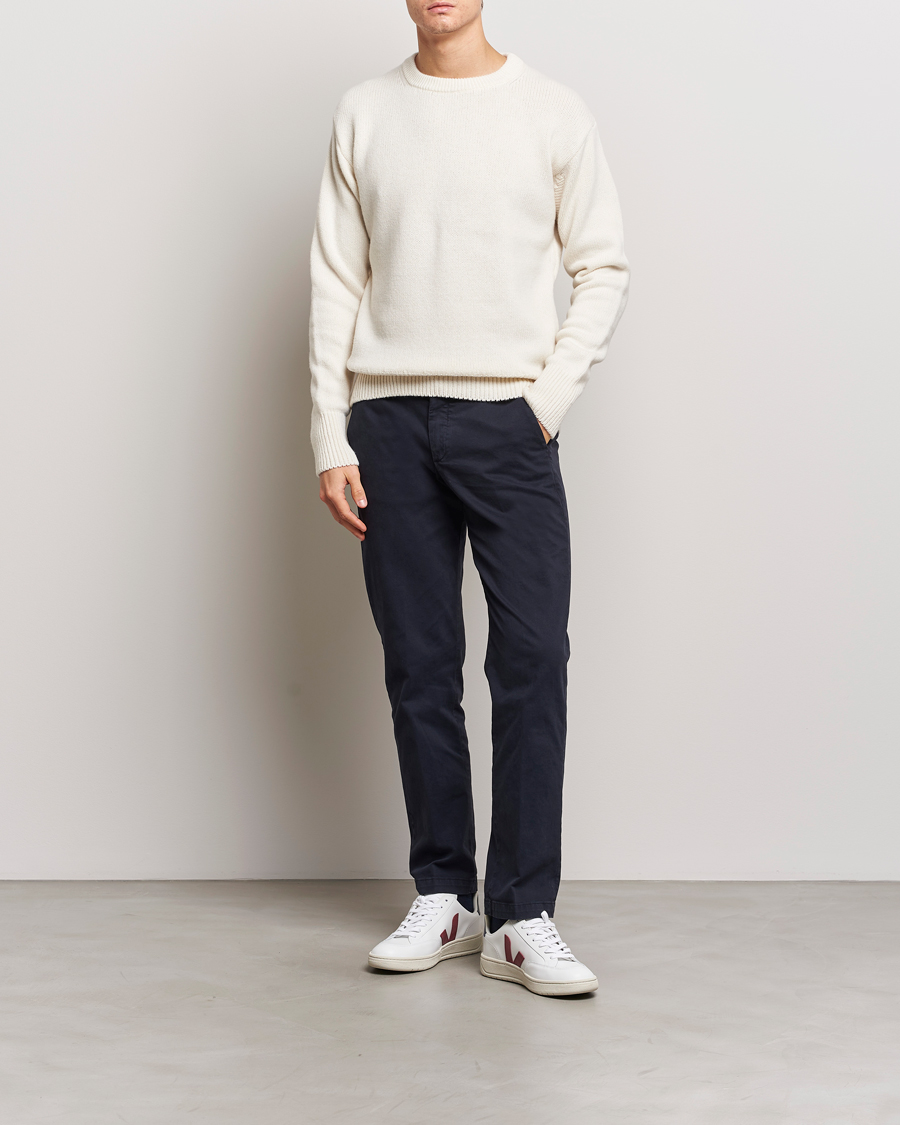 Herren | Pullover | Merz b. Schwanen | Merino/Cashmere Pullover Nature