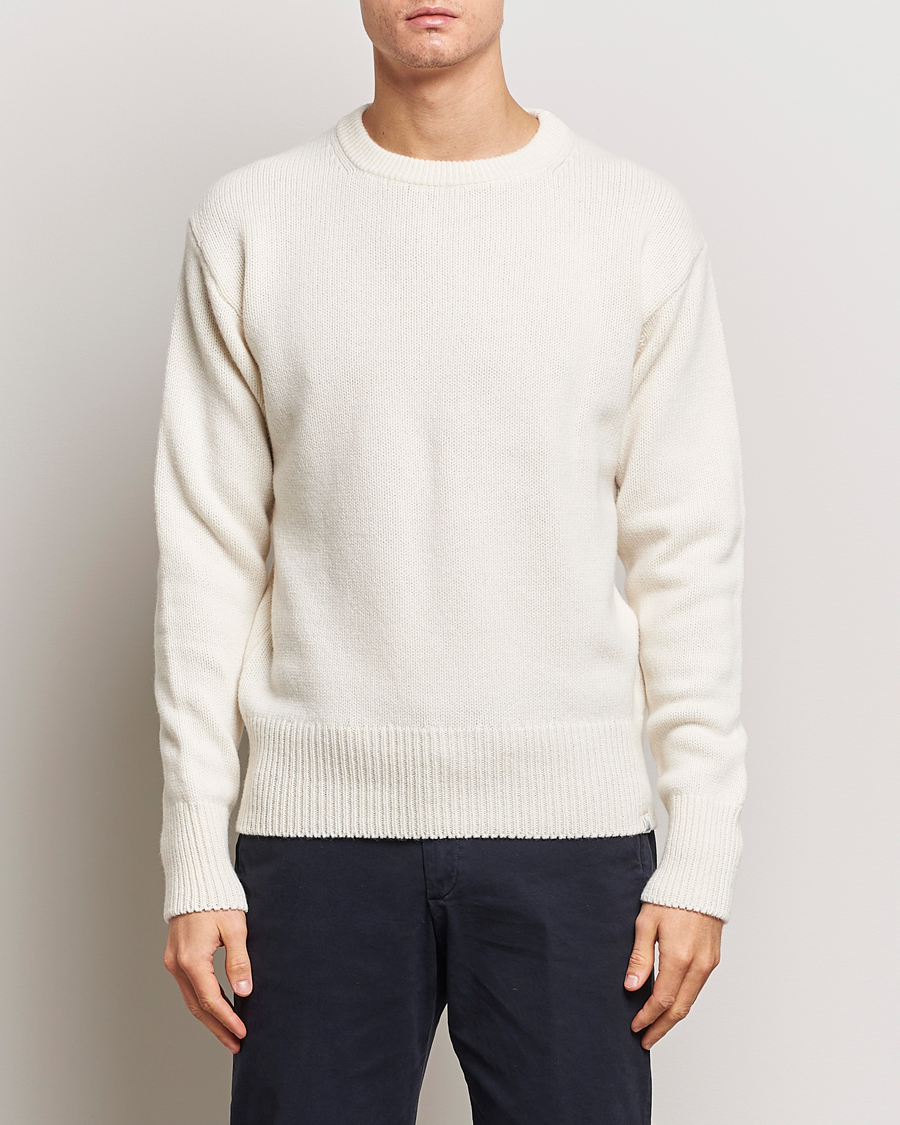 Herren | Pullover | Merz b. Schwanen | Merino/Cashmere Pullover Nature