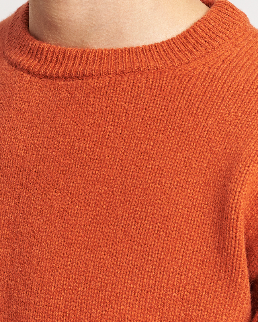 Herren | Pullover | Merz b. Schwanen | Cashmere/Merino Pullover Rust