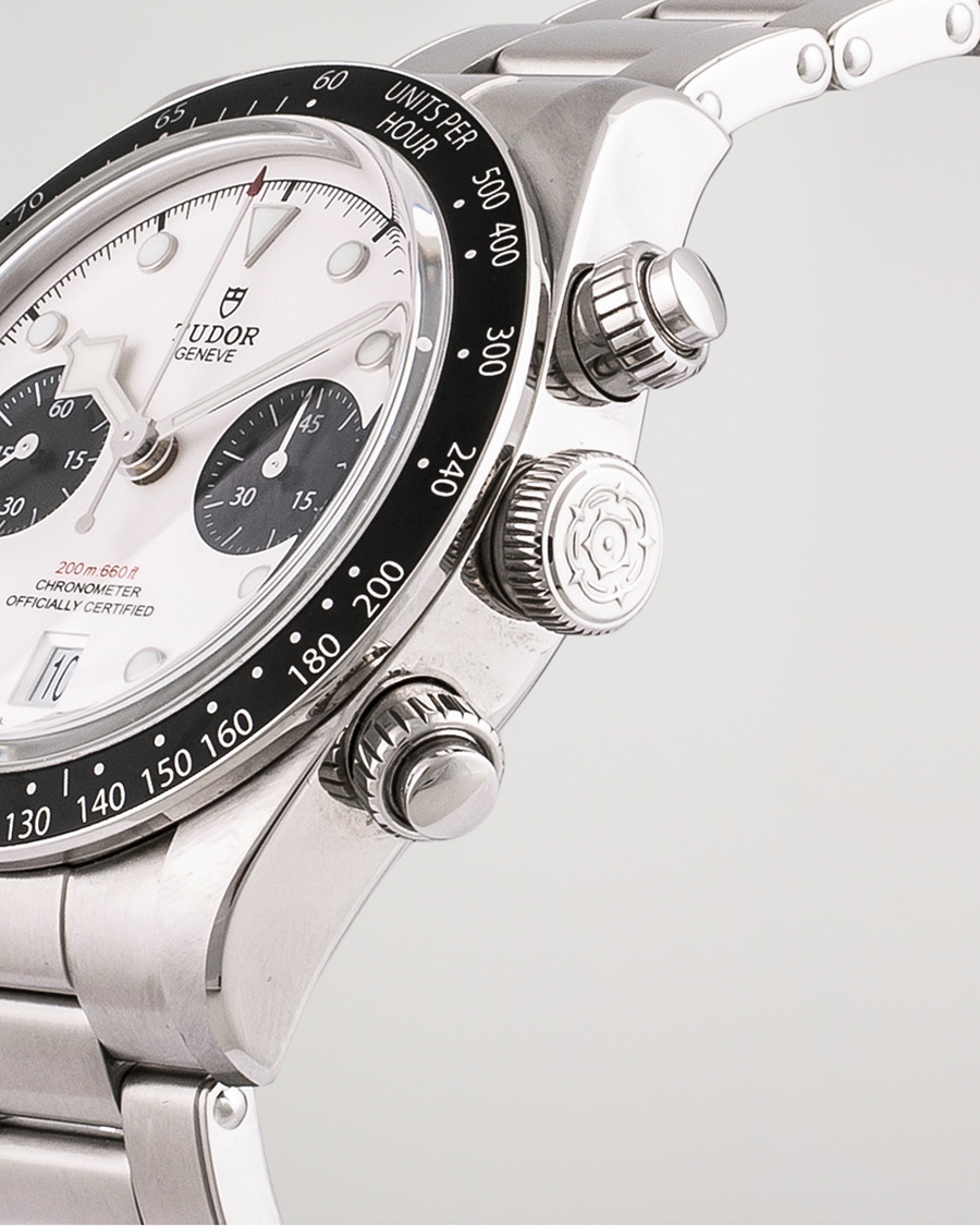 Herren | Tudor Pre-Owned Black Bay Chrono M79360N-0002 Steel Panda Steel White | Tudor Pre-Owned | Black Bay Chrono M79360N-0002 Steel Panda Steel White