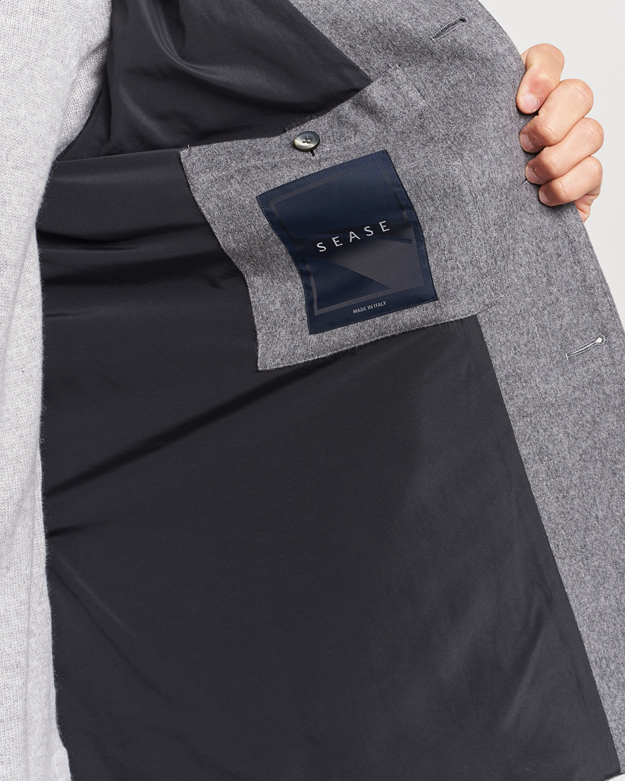 Herren | Sakkos | SEASE | Ellen Wool/Cashmere Blazer Light Grey