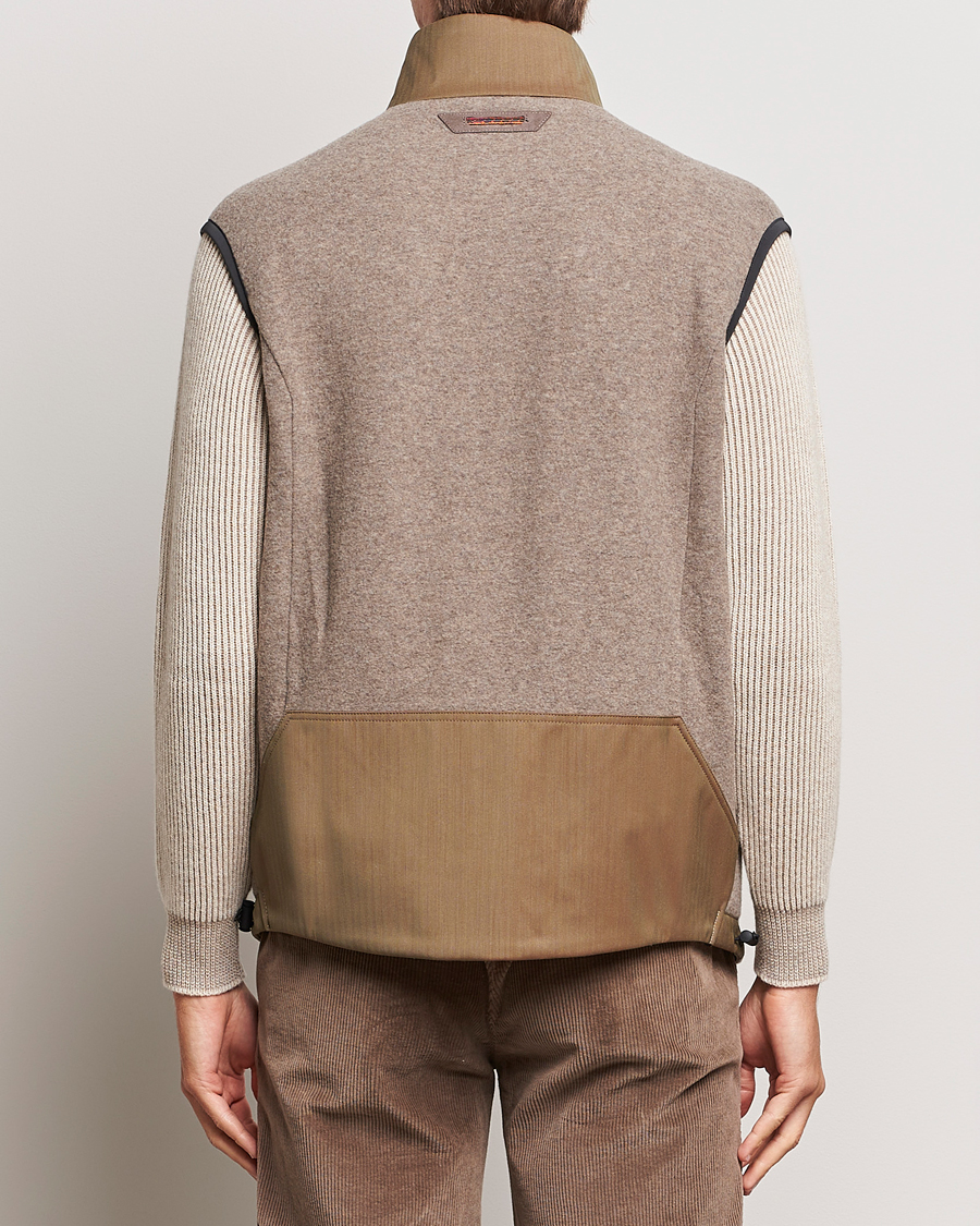 Herren | Jacken | SEASE | Explorer Cashmere Fleece Vest Oyster