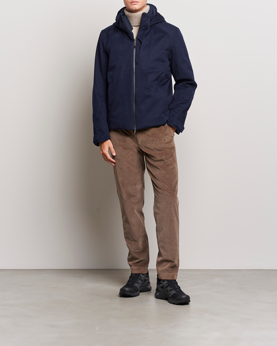 Herren | Jacken | SEASE | Balma Cashmere Down Jacket Navy