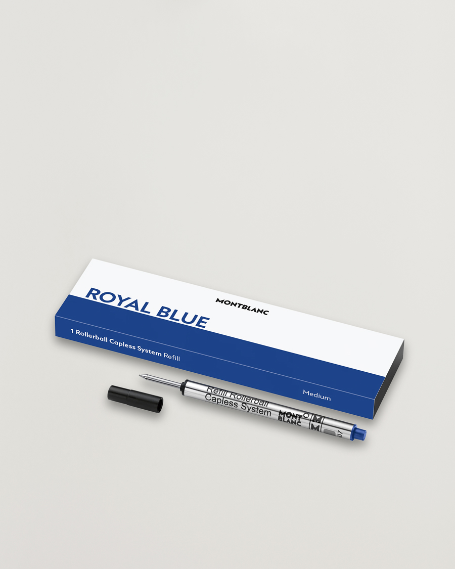 Herren | Stifte | Montblanc | 1 Rollerball M Capless System Refill Royal Blue