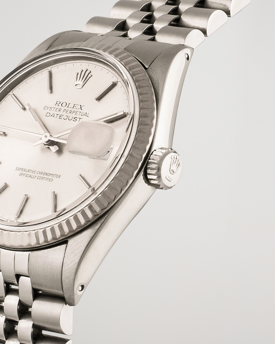 Herren | Rolex Pre-Owned Datejust 16014 Oyster Perpetual Steel Silver Steel Steel Silver | Rolex Pre-Owned | Datejust 16014 Oyster Perpetual Steel Silver Steel Steel Silver