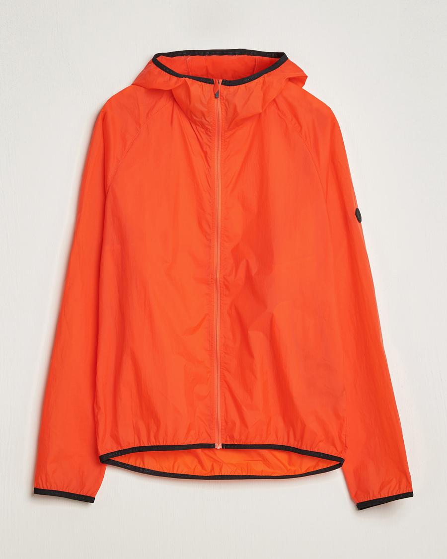 Herren | Jacken | District Vision | Ultralight Packable DWR Wind Jacket Tangerine
