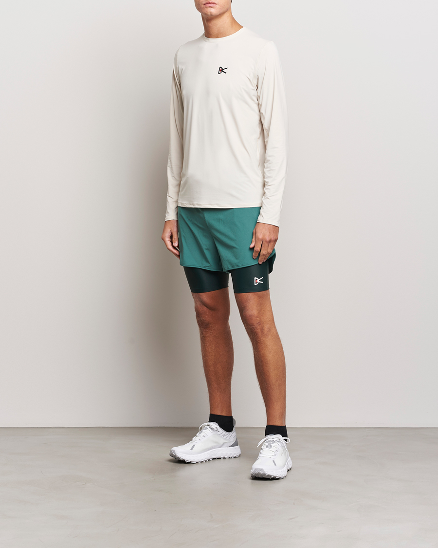 Herren | T-Shirts | District Vision | Ultralight Aloe Long Sleeve Mushroom