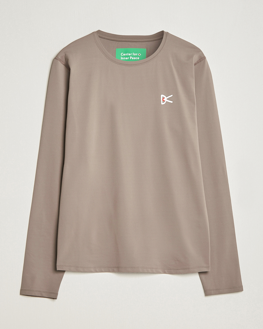 Herren | T-Shirts | District Vision | Lightweight Long Sleeve T-Shirt Silt