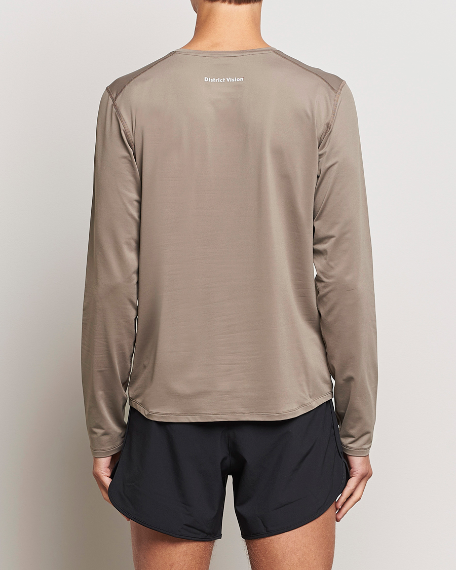 Herren | T-Shirts | District Vision | Lightweight Long Sleeve T-Shirt Silt