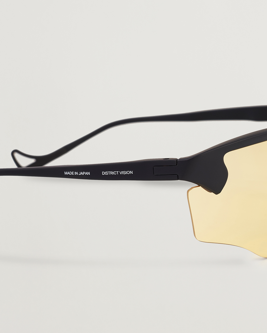 Herren | District Vision Junya Racer Black, D+ Sports Yellow | District Vision | Junya Racer Black, D+ Sports Yellow