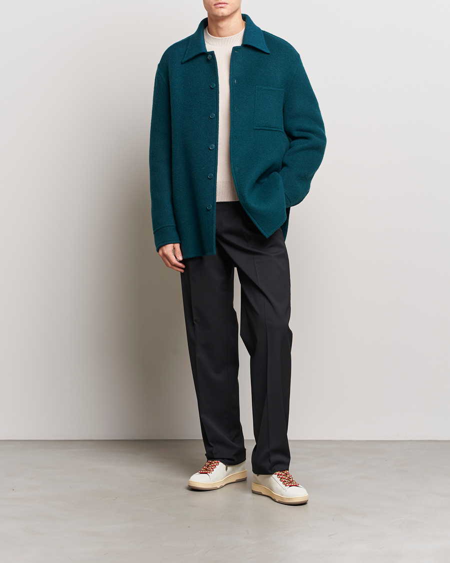 Herren | Hemden | Lanvin | Wool/Mohair Overshirt Dragon