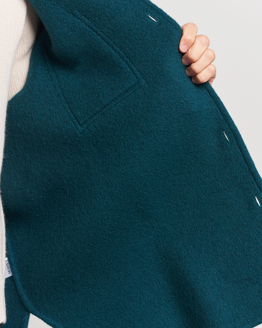 Herren | Hemden | Lanvin | Wool/Mohair Overshirt Dragon