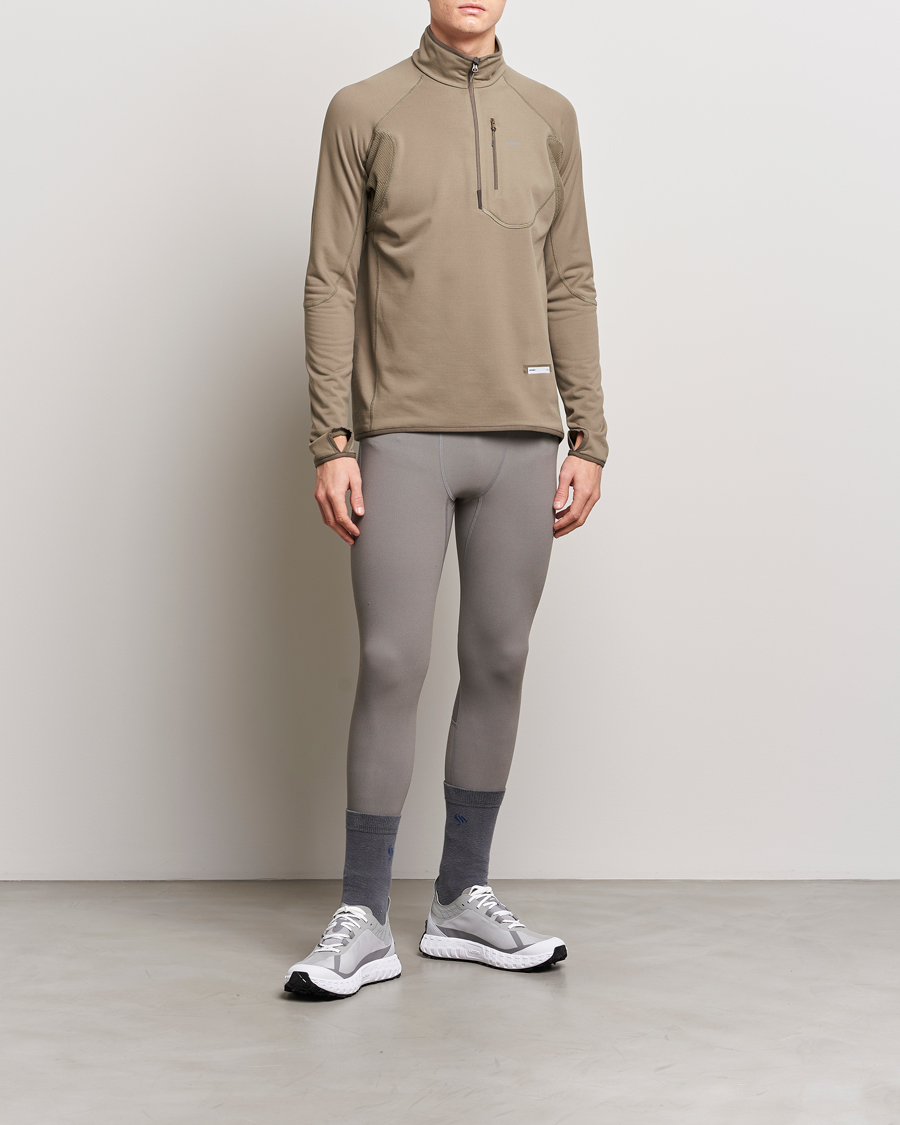 Herren | Pullover | Satisfy | GhostFleece Half Zip Smoky Quartz