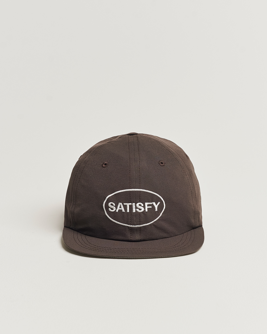 Herren | Satisfy PeaceShell Running Cap Brown | Satisfy | PeaceShell Running Cap Brown