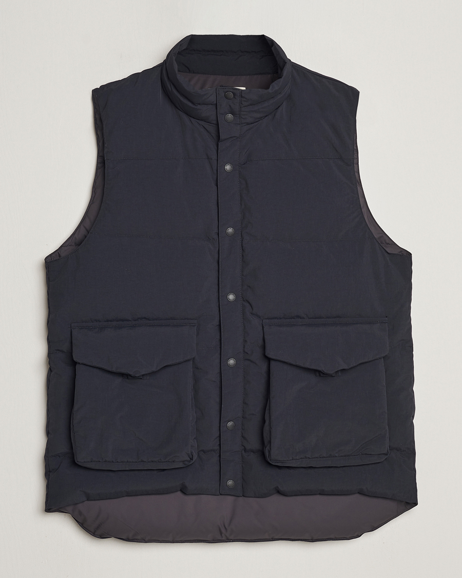 Herren | Jacken | Snow Peak | Recycled Down Vest Black
