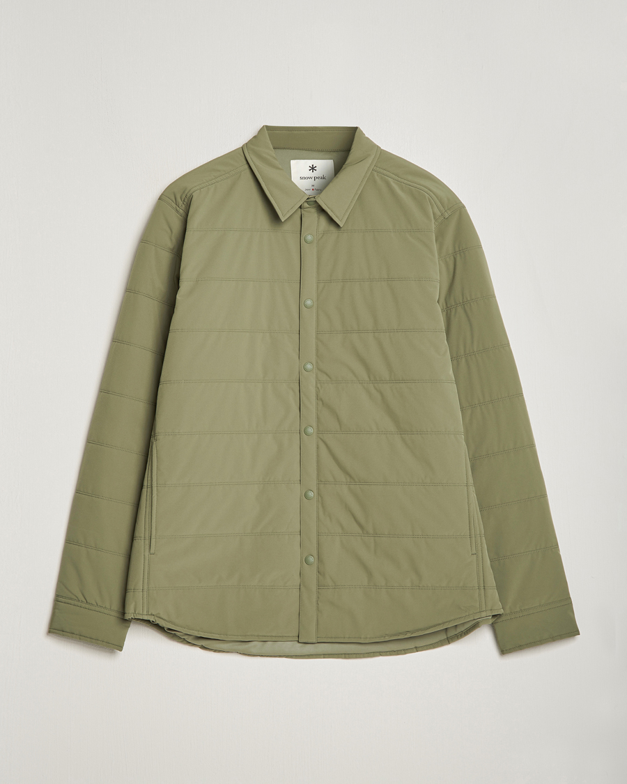 Herren | Jacken | Snow Peak | Flexible Insulated Shirt Olive