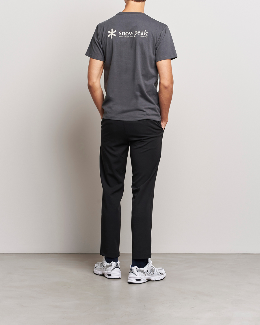 Herren | T-Shirts | Snow Peak | Logo T-Shirt Charcoal