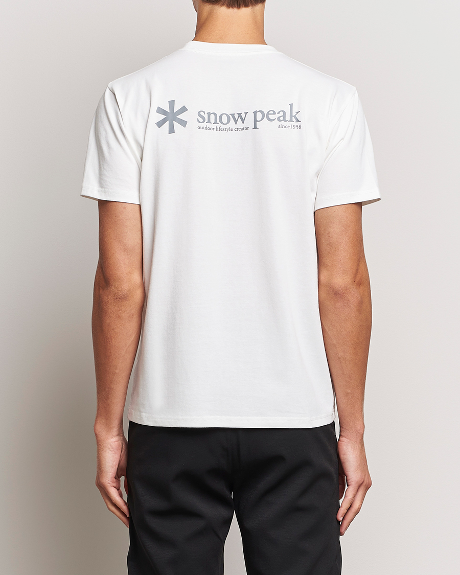 Herren | T-Shirts | Snow Peak | Logo T-Shirt White