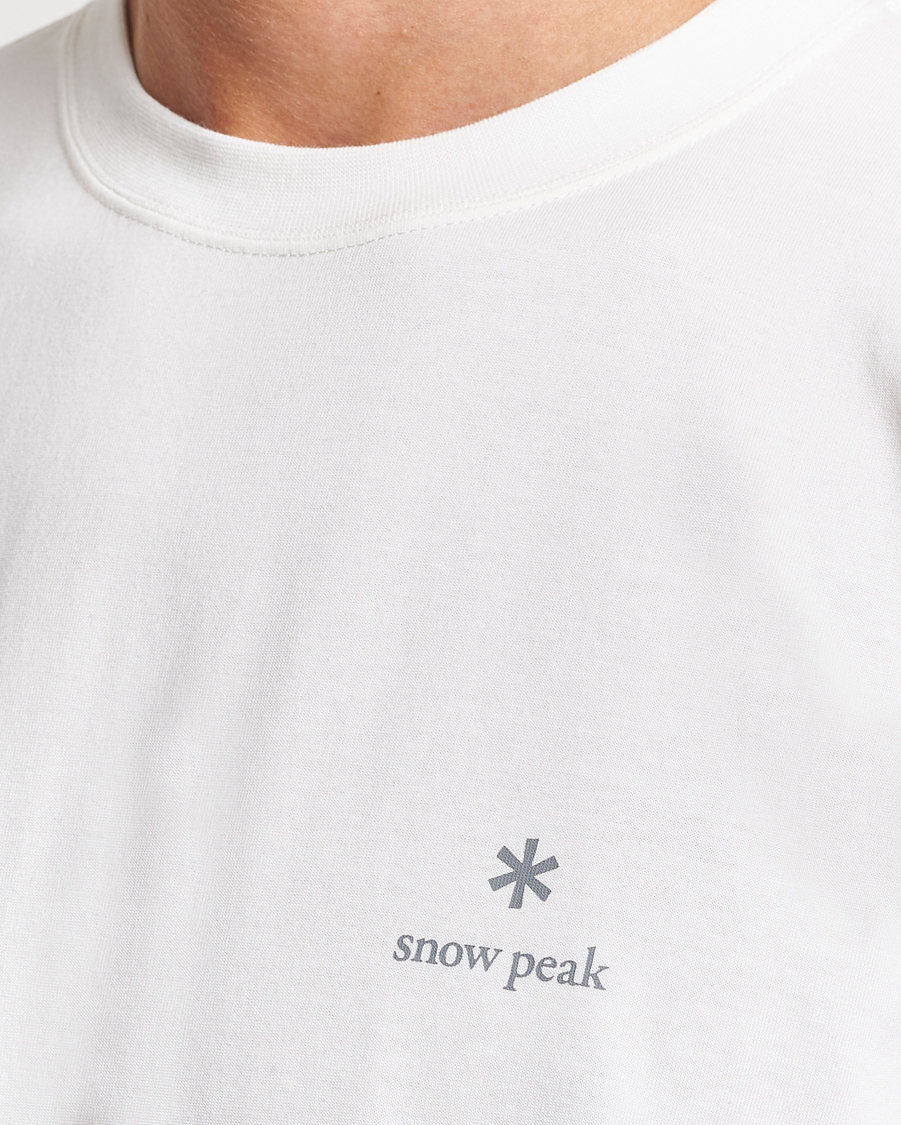 Herren | T-Shirts | Snow Peak | Logo T-Shirt White