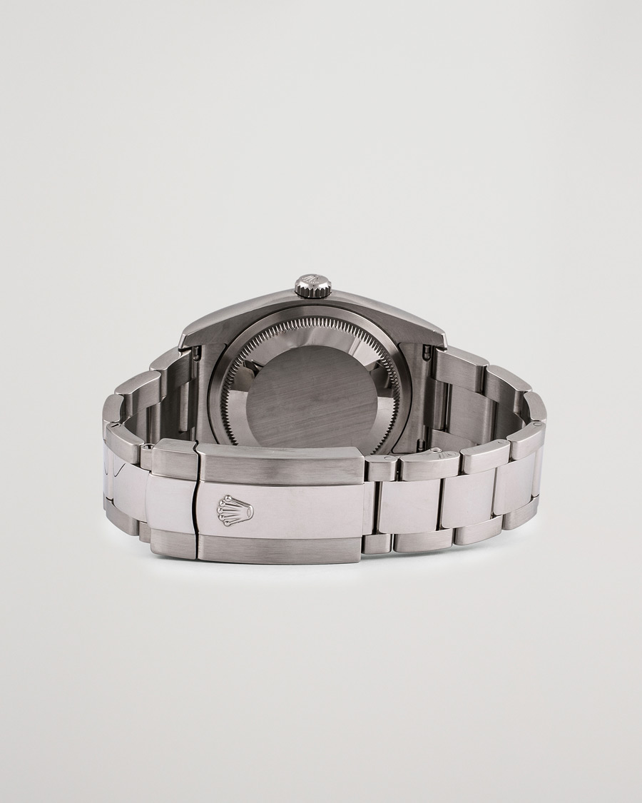 Herren | Rolex Pre-Owned Datejust 116200 Oyster Perpetual Steel Black Steel Blue | Rolex Pre-Owned | Datejust 116200 Oyster Perpetual Steel Black Steel Blue