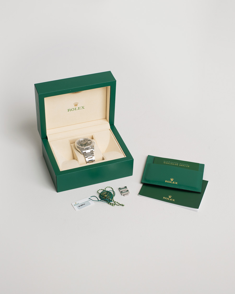 Herren | Rolex Pre-Owned Datejust 116200 Oyster Perpetual Steel Black Steel Blue | Rolex Pre-Owned | Datejust 116200 Oyster Perpetual Steel Black Steel Blue