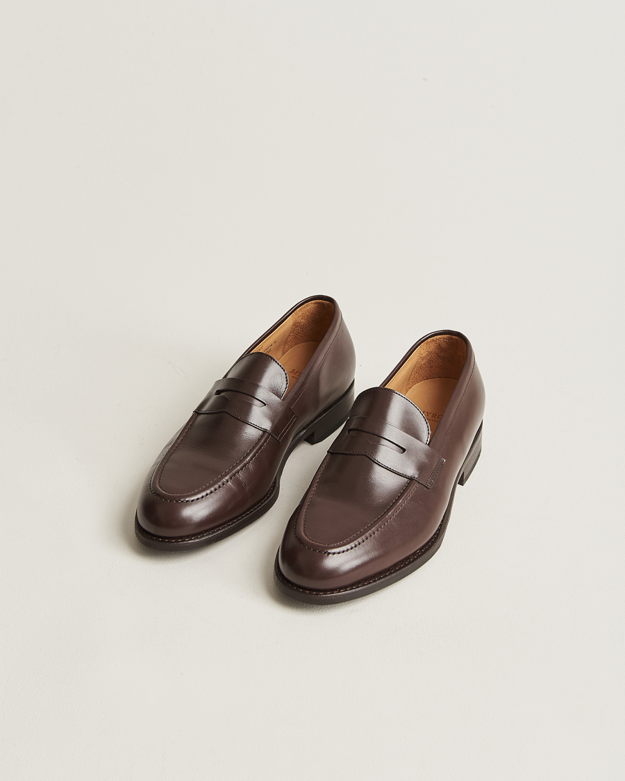 Herren | Myrqvist Stenhammar Loafer Dark Brown Calf | Myrqvist | Stenhammar Loafer Dark Brown Calf