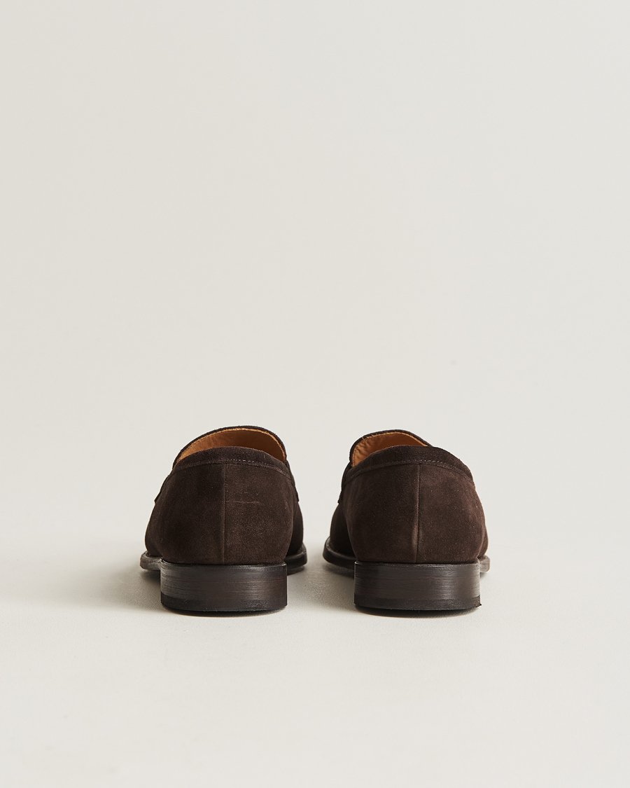 Herren | Myrqvist Stenhammar Loafer Dark Brown Suede | Myrqvist | Stenhammar Loafer Dark Brown Suede