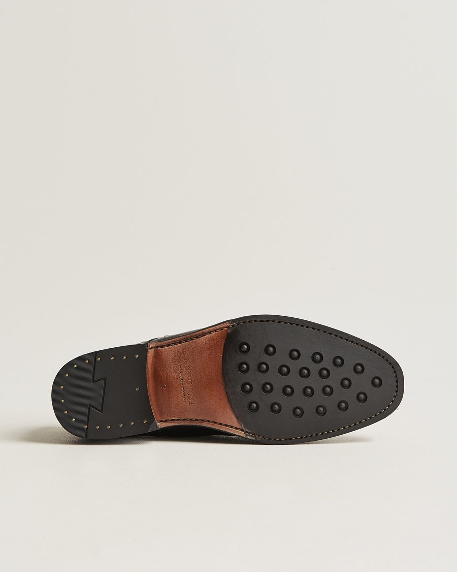 Herren | Myrqvist Ålsten Double Monkstrap Black Calf | Myrqvist | Ålsten Double Monkstrap Black Calf