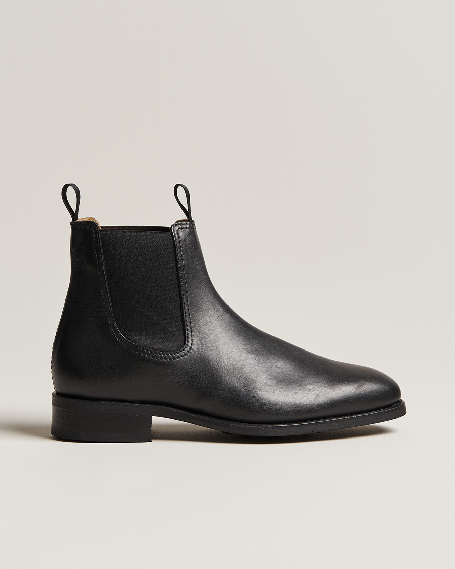 Herren | Boots | Myrqvist | Granhult Chelsea Boot Black Calf