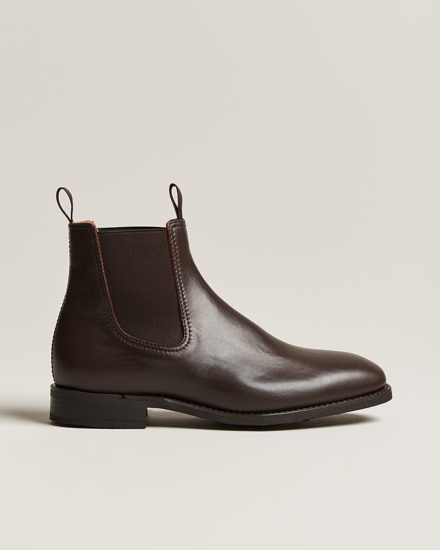 Herren | Myrqvist Granhult Chelsea Boot Dark Brown Calf | Myrqvist | Granhult Chelsea Boot Dark Brown Calf