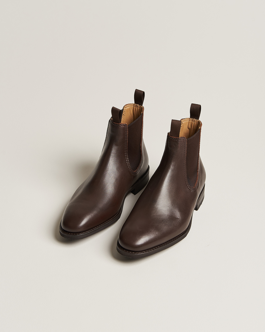 Herren | Myrqvist Granhult Chelsea Boot Dark Brown Calf | Myrqvist | Granhult Chelsea Boot Dark Brown Calf