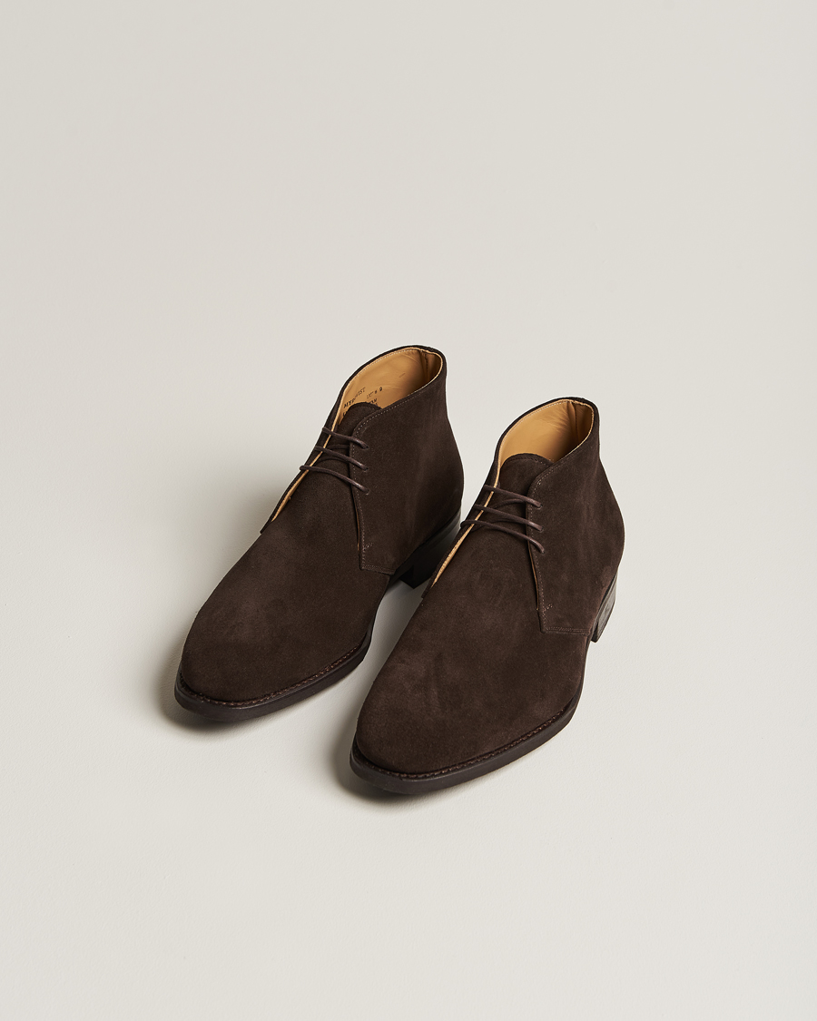 Herren | Myrqvist Gyllsjö Chukka Boot Dark Brown Suede | Myrqvist | Gyllsjö Chukka Boot Dark Brown Suede