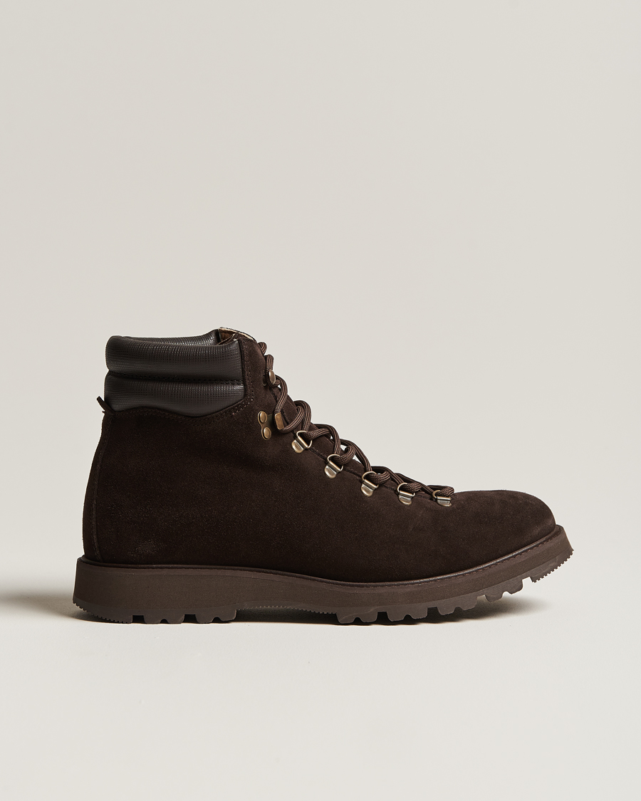 Herren | Myrqvist Duved II Laced Boot Dark Brown Suede | Myrqvist | Duved II Laced Boot Dark Brown Suede