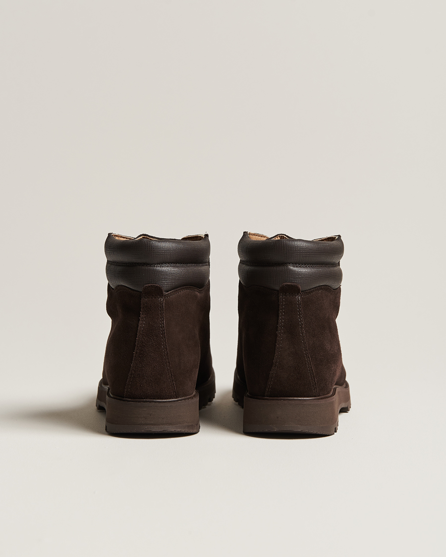 Herren | Myrqvist Duved II Laced Boot Dark Brown Suede | Myrqvist | Duved II Laced Boot Dark Brown Suede