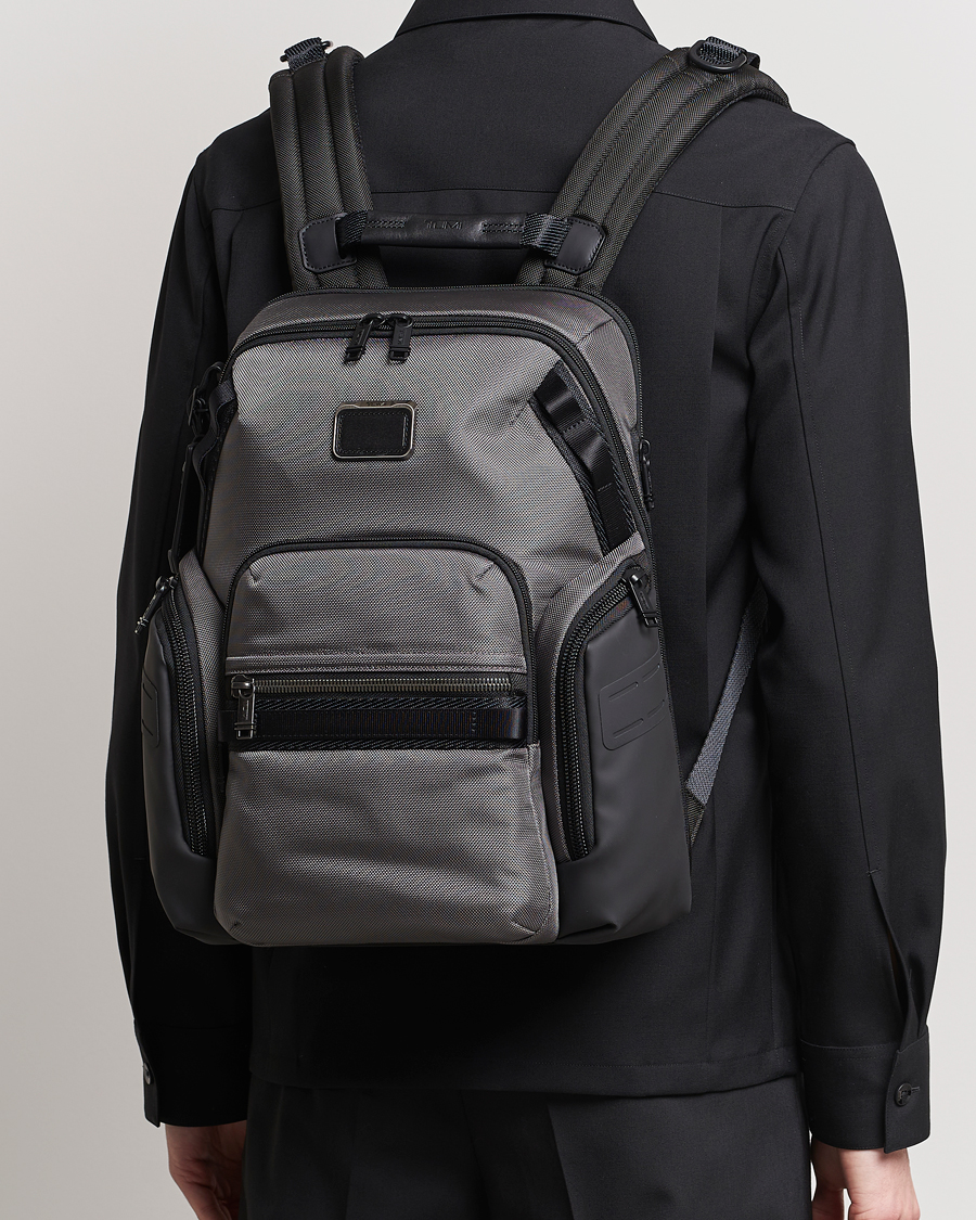 Herren | TUMI Alpha Bravo Navigation Backpack Charcoal | TUMI | Alpha Bravo Navigation Backpack Charcoal