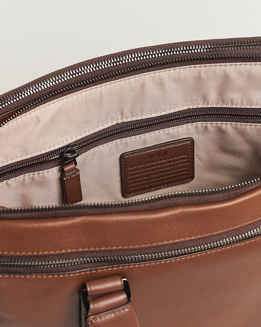 Herren | Taschen | TUMI | Harrison Sycamore Slim Leather Brief Cognac
