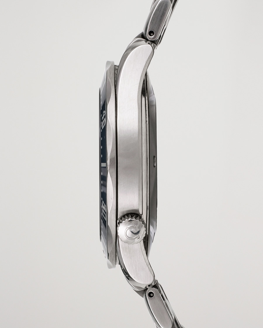 Herren | Omega Pre-Owned Seamaster Diver 300M 25318000 Steel Blue | Omega Pre-Owned | Seamaster Diver 300M 25318000 Steel Blue