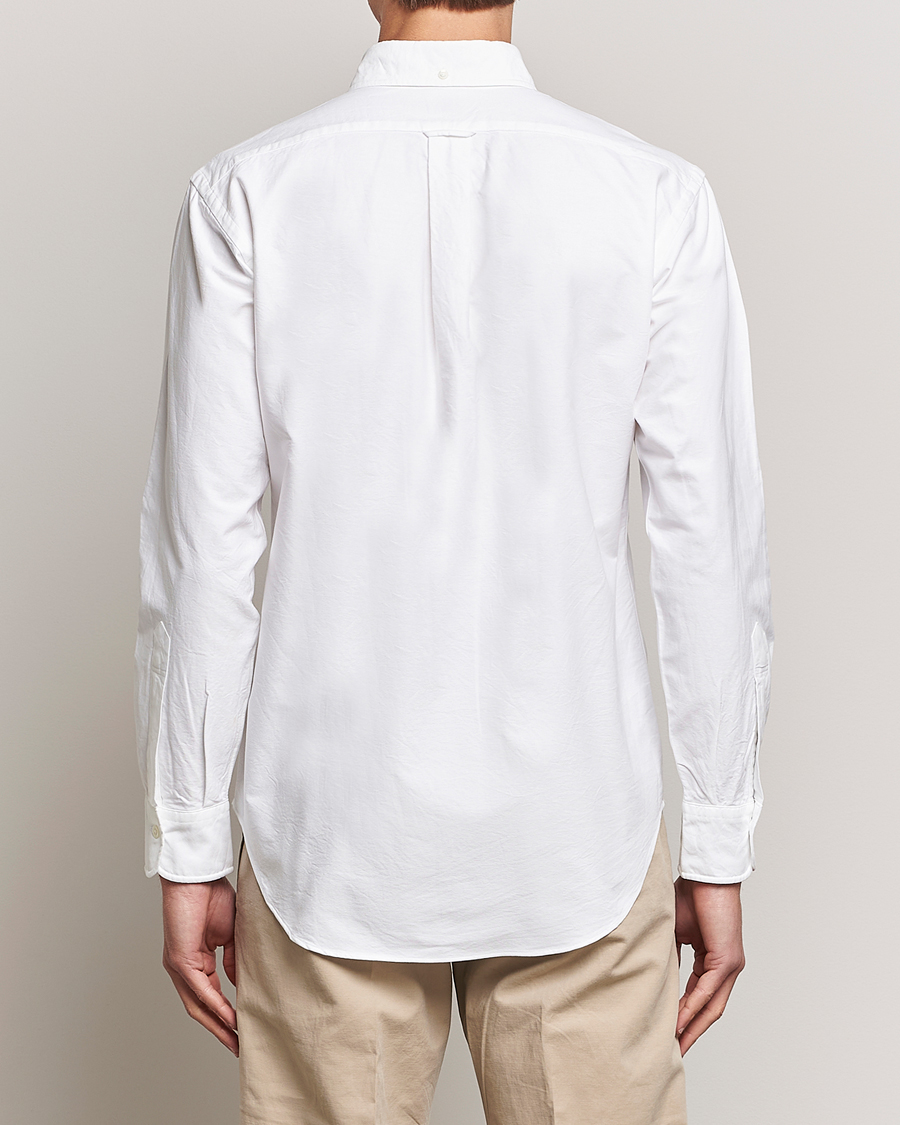 Herren | Hemden | Kamakura Shirts | Vintage Ivy Oxford Button Down Shirt White