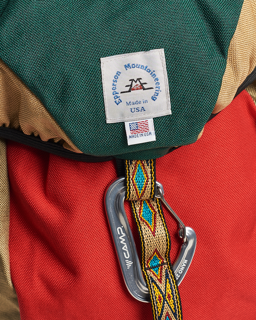 Herren | Epperson Mountaineering Medium Climb Pack Green/Barn Red | Epperson Mountaineering | Medium Climb Pack Green/Barn Red